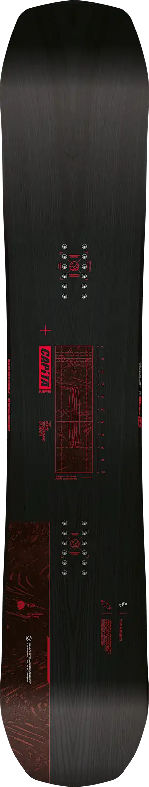 capita black snowboard of death 2023 2025 CAPiTA Black Snowboard of Death BSOD Men's Snowboard