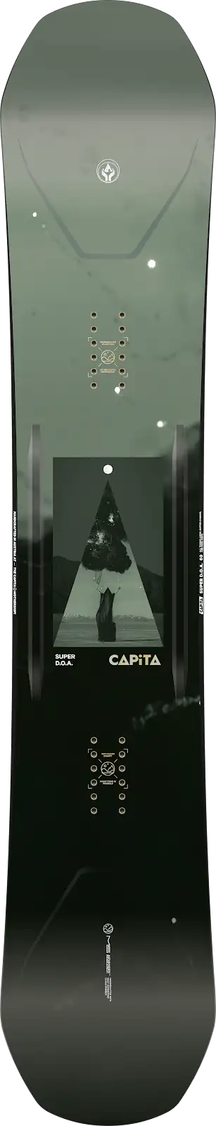 2025 capita snowboards 2025 CAPiTA Super D.O.A. Men's Snowboard