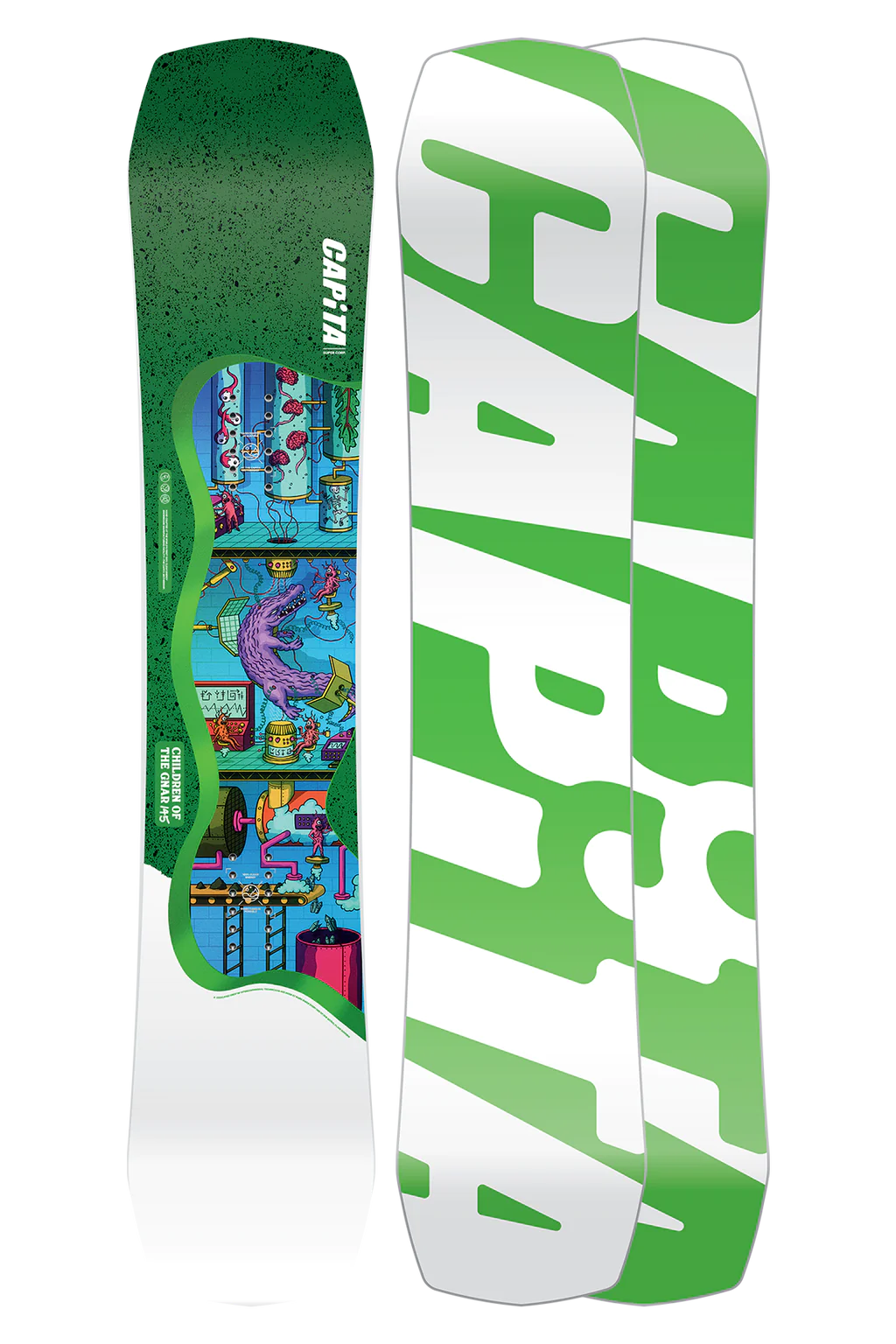 capita children of the gnar snowboard 2024 CAPiTA Children of the Gnarr Children's Snowboard