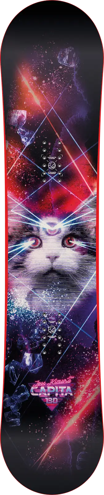 2025 CAPiTA Jess Kimura Mini Youth Snowboard