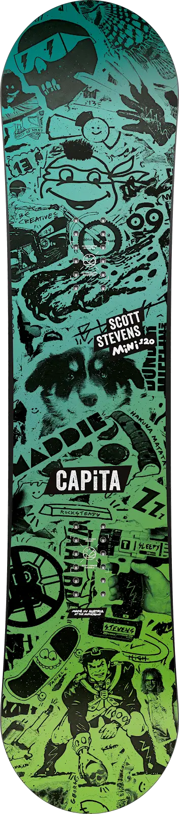 2025 CAPiTA Scott Stevens Mini Youth Snowboard