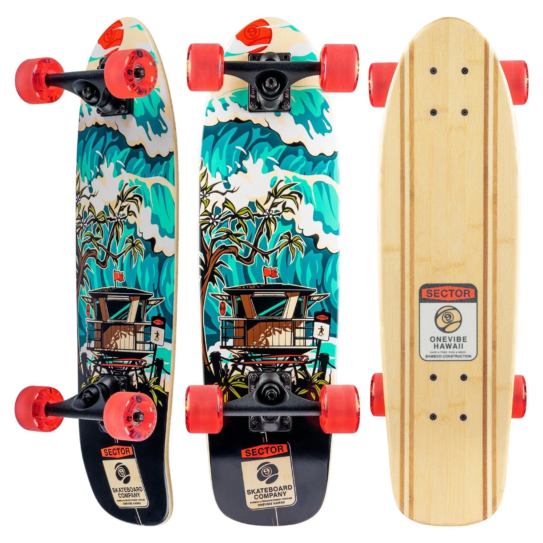 Sector 9 Bambino ShoreBreak Longboard Complete