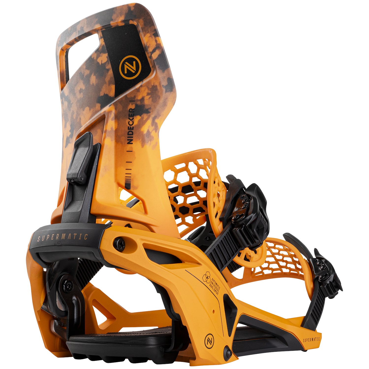 Nidecker Supermatic Men's Snowboard Binding's Nidecker Supermatic Men's Snowboard Binding's