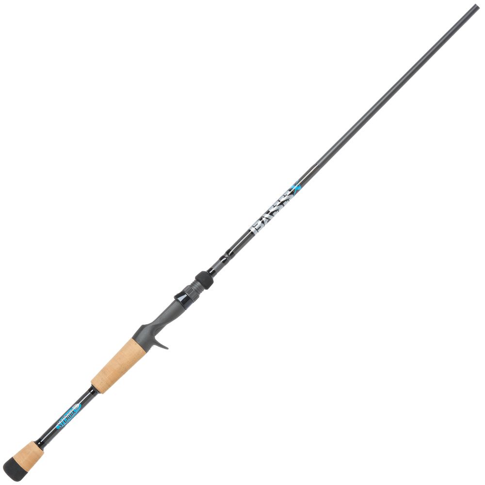 St. Croix Bass X Casting Rods 6'8 Medium, BACX68MXF