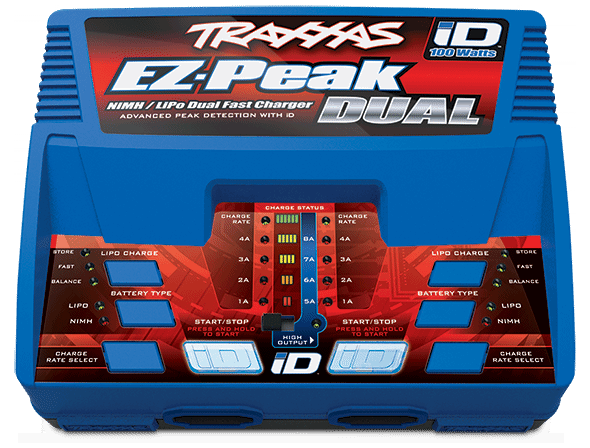 Traxxas EZ-Peak Dual Battery Charger | TRA2972 - Elevation Sports Traxxas EZ-Peak Dual Battery Charger | TRA2972 - Elevation Sports