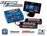 Traxxas EZ-Peak Live 200W 26-AMP Dual Fast Charger W/iD Technology - TRA2973