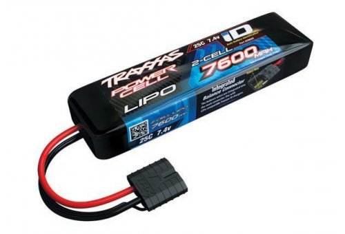 Traxxas Power Cell, 7600Mah, 7.4v 25C iD LiPo Battery - TRA2869x