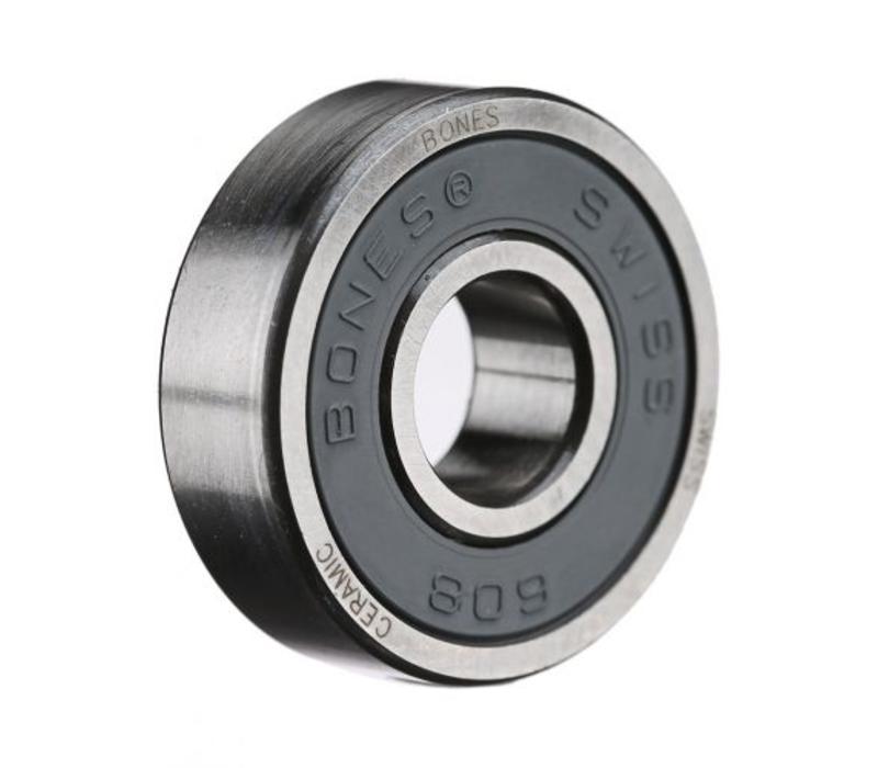 Set Of 8 Ceramic Skateboard Bearings - High Speed, Smooth Rolling For Longboards & Skateboards